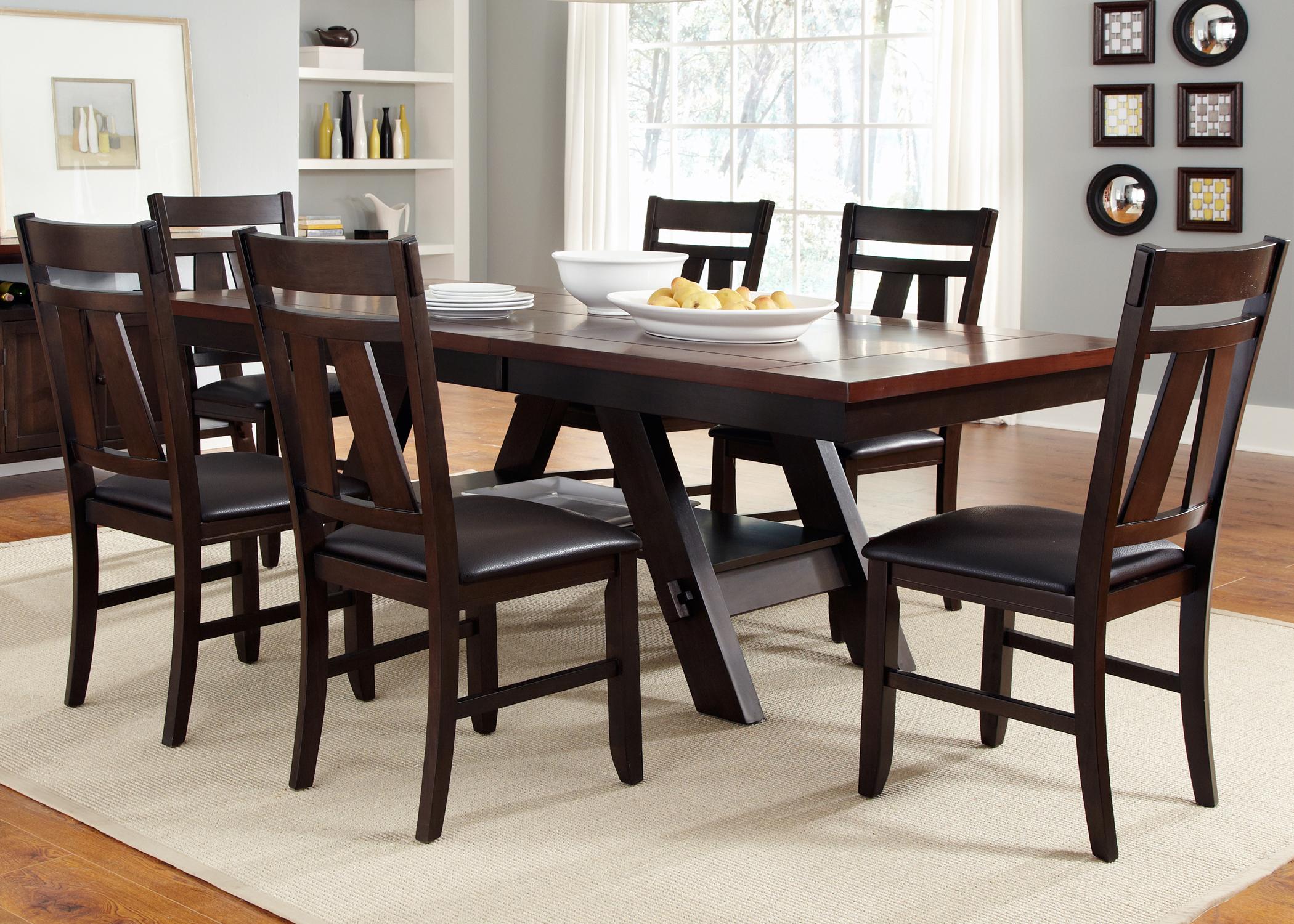 Liberty furniture 7 hot sale piece dining set